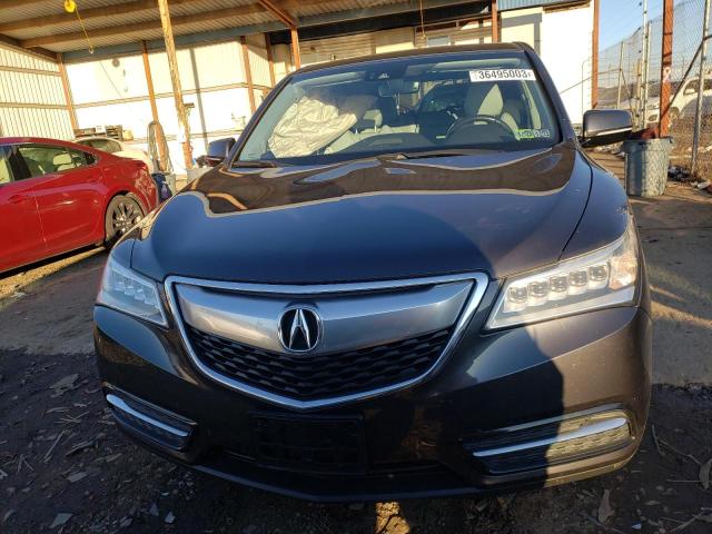 Photo 5 from auction – 2016 ACURA MDX TECHNO with VIN 5FRYD4H45GB024732