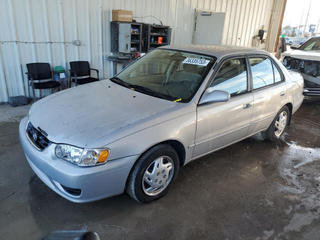 TOYOTA COROLLA CE 2001 with VIN 2T1BR12E91C487171 - Photo from auction