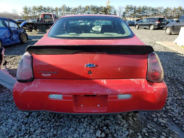 Photo 6 from auction – 2002 CHEVROLET MONTE CARL with VIN 2G1WW12E029173297