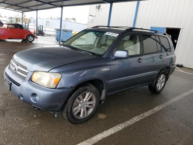 TOYOTA HIGHLANDER 2006 with VIN JTEDW21A060008400 - Photo from auction