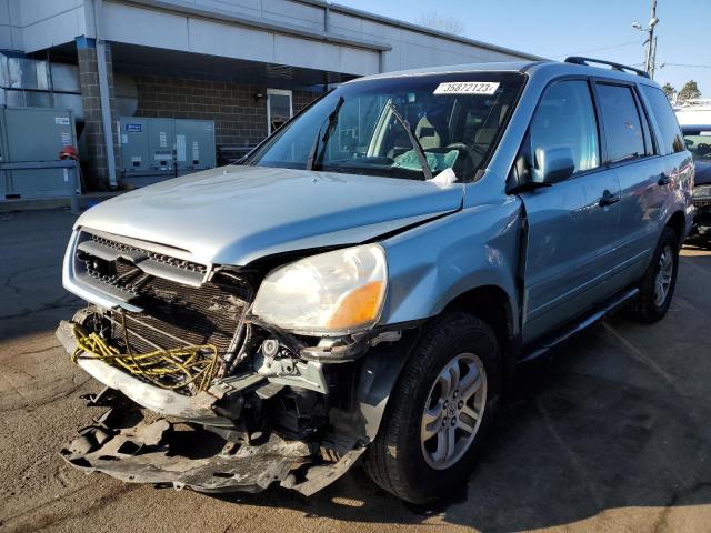 Photo 1 from auction – 2003 HONDA PILOT EX with VIN 2HKYF18443H560996