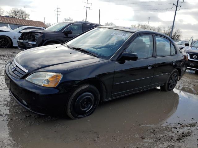 HONDA CIVIC EX 2003 with VIN 1HGES26773L027250 - Photo from auction