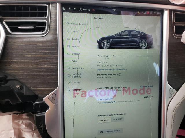 Photo 9 from auction – 2014 TESLA MODEL S with VIN 5YJSA1H15EFP32089