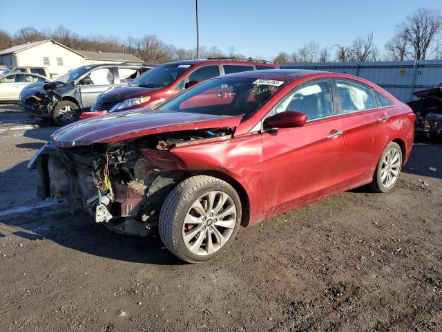 HYUNDAI SONATA SE 2011 with VIN 5NPEC4AC6BH054695 - Photo from auction