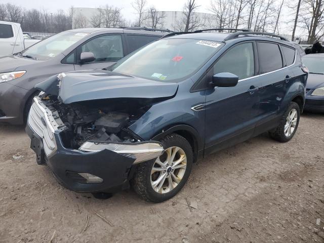 FORD ESCAPE SE 2018 with VIN 1FMCU9GD3JUB02414 - Photo from auction