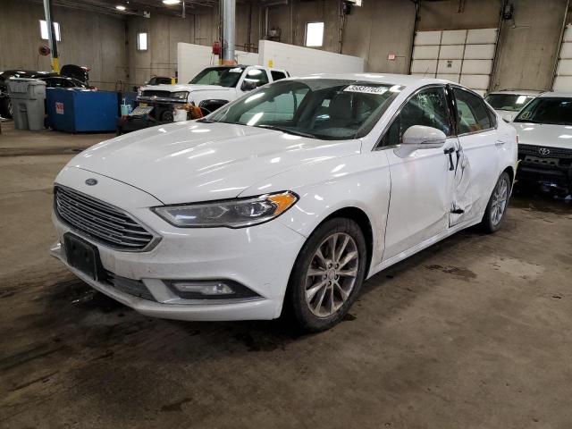 FORD FUSION SE 2017 with VIN 3FA6P0HD5HR143749 - Photo from auction