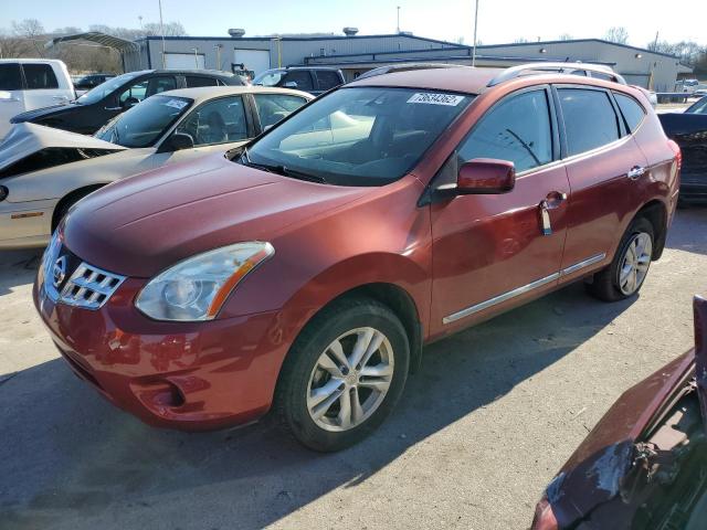 NISSAN ROGUE S 2013 with VIN JN8AS5MT1DW512082 - Photo from auction