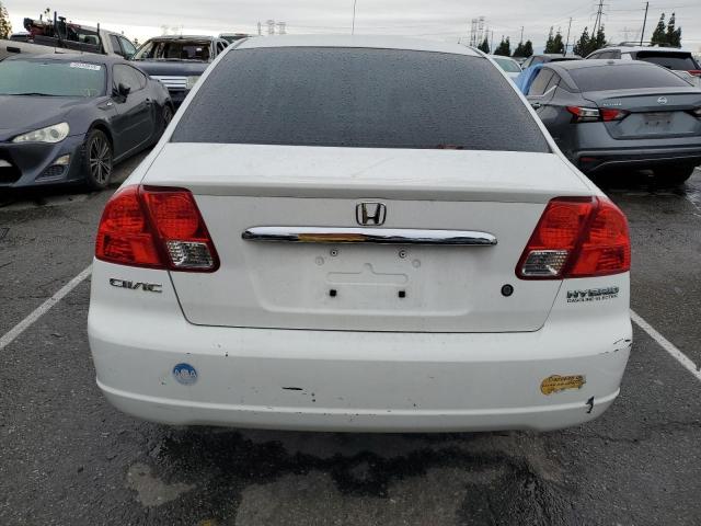 Photo 6 from auction – 2003 HONDA CIVIC HYBR with VIN JHMES96613S009930