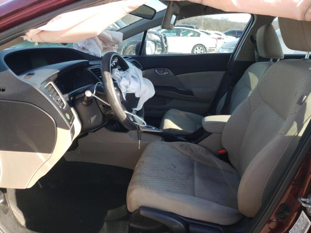Photo 7 from auction – 2015 HONDA CIVIC LX with VIN 19XFB2F53FE706530
