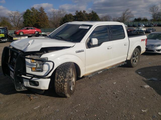 FORD F150 SUPER 2016 with VIN 1FTEW1EFXGFC05002 - Photo from auction