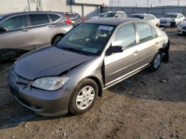 HONDA CIVIC 2005 with VIN 2HGES16395H623080 - Photo from auction