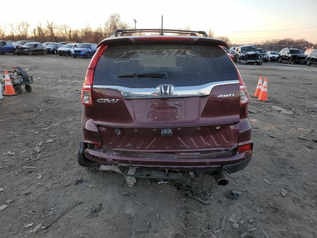 Photo 6 from auction – 2016 HONDA CR-V TOURI with VIN 5J6RM4H93GL101669