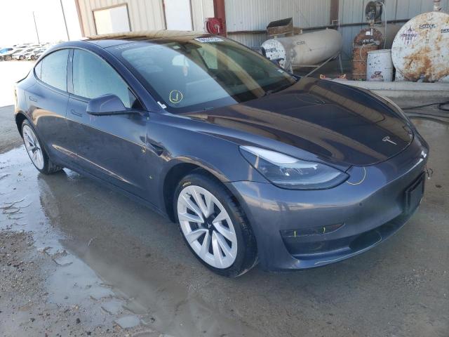 Photo 4 from auction – 2022 TESLA MODEL 3 with VIN 5YJ3E1EAXNF186855