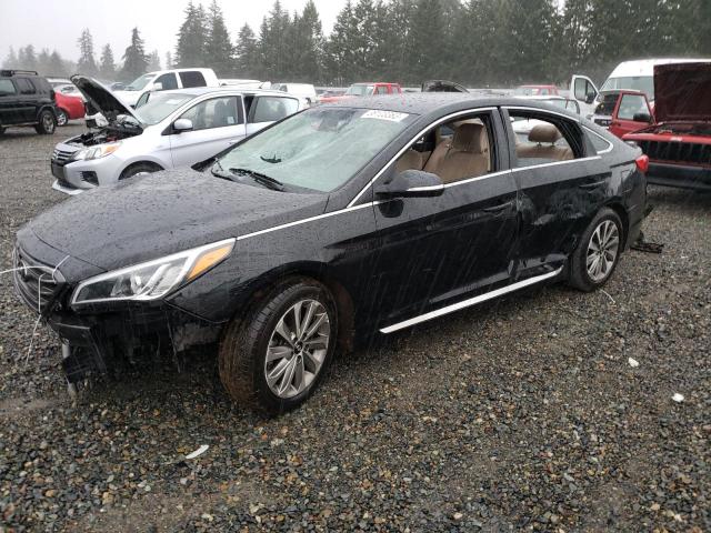 HYUNDAI SONATA SPO 2015 with VIN 5NPE34AF7FH089696 - Photo from auction