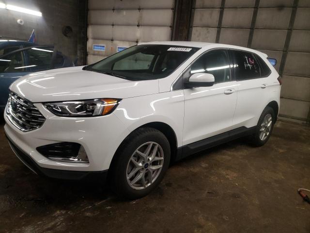 FORD EDGE SEL 2022 with VIN 2FMPK4J99NBA32136 - Photo from auction