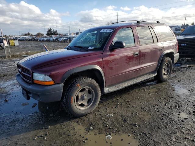 DODGE DURANGO SP 2003 with VIN 1D4HS38N23F551758 - Photo from auction