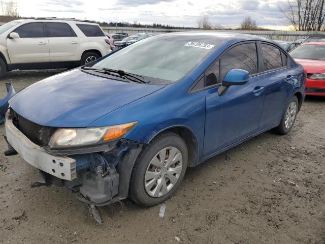 HONDA CIVIC LX 2012 with VIN 2HGFB2F56CH508137 - Photo from auction