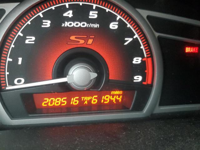 Photo 9 from auction – 2007 HONDA CIVIC SI with VIN 2HGFG21587H708693