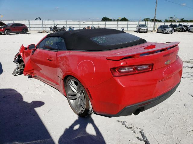 Photo 2 from auction – 2017 CHEVROLET CAMARO LT with VIN 1G1FB3DS2H0102566