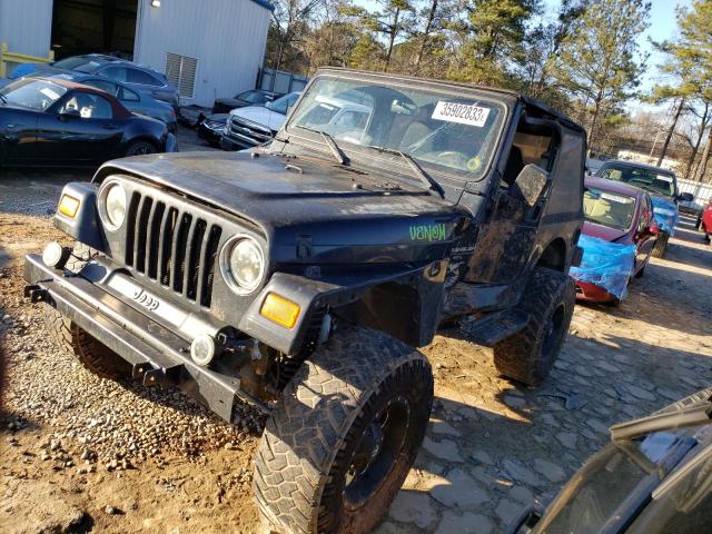 JEEP WRANGLER / 2000 with VIN 1J4FA49S2YP707701 - Photo from auction