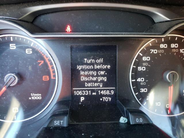 Photo 9 from auction – 2013 AUDI A4 PREMIUM with VIN WAUBFAFL4DN047522