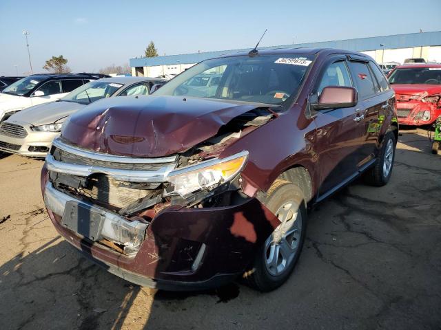 FORD EDGE SEL 2011 with VIN 2FMDK4JC9BBA68693 - Photo from auction