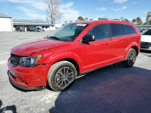 DODGE JOURNEY SE 2018 with VIN 3C4PDCAB2JT345653 - Photo from auction