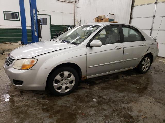 KIA SPECTRA 2008 with VIN KNAFE121285492419 - Photo from auction