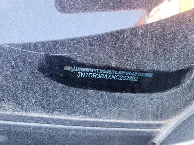 Photo 14 from auction – 2022 NISSAN PATHFINDER with VIN 5N1DR3BAXNC232802