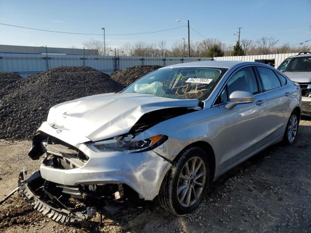 FORD FUSION SE 2017 with VIN 3FA6P0HD0HR124526 - Photo from auction