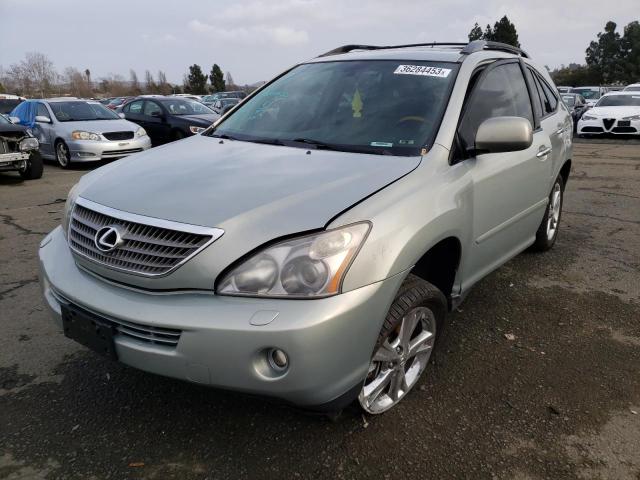 LEXUS RX 400H 2008 with VIN JTJGW31UX82008331 - Photo from auction