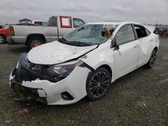 TOYOTA COROLLA L 2016 with VIN 5YFBURHE7GP489840 - Photo from auction