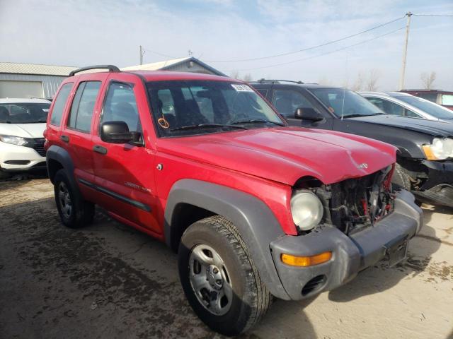 Photo 4 from auction – 2003 JEEP LIBERTY SP with VIN 1J4GL48K83W687811