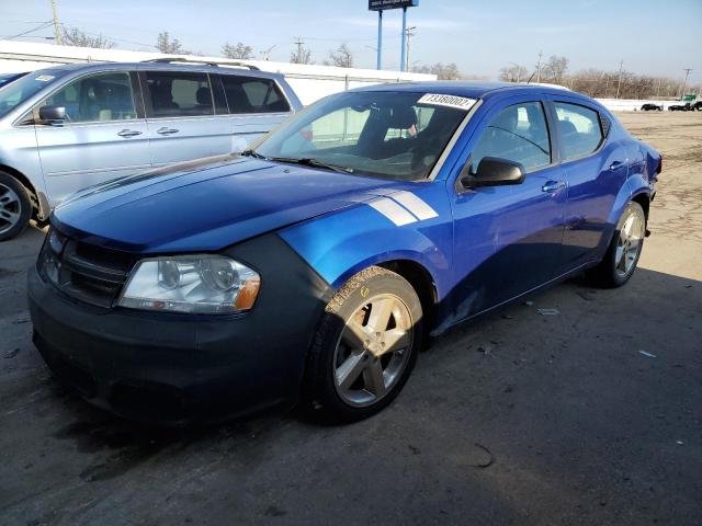 DODGE AVENGER 2014 with VIN 1C3CDZAB8EN116311 - Photo from auction