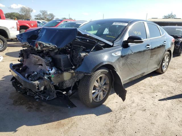 KIA OPTIMA LX 2017 with VIN KNAGT4L35H5173818 - Photo from auction