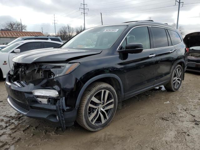 HONDA PILOT ELIT 2017 with VIN 5FNYF6H0XHB007205 - Photo from auction