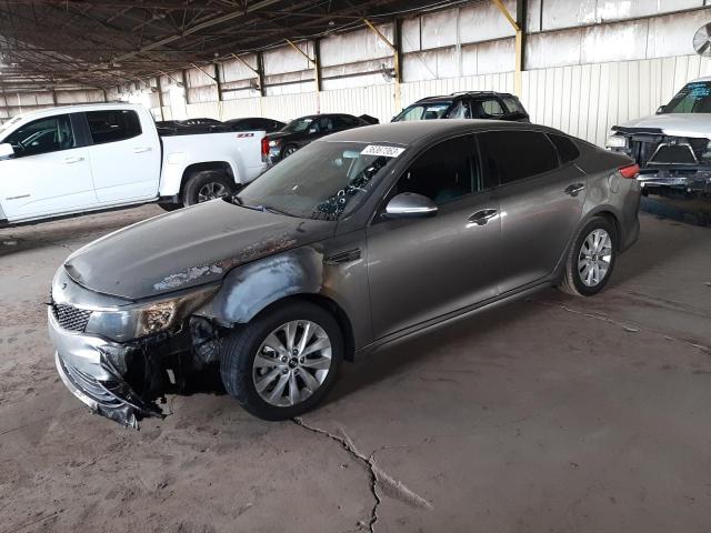 KIA OPTIMA EX 2017 with VIN 5XXGU4L38HG162548 - Photo from auction