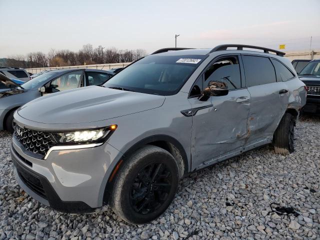 KIA SORENTO S 2022 with VIN 5XYRLDLC9NG129836 - Photo from auction