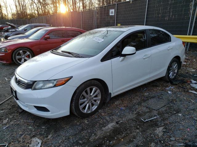 HONDA CIVIC EX 2012 with VIN 19XFB2F85CE087306 - Photo from auction