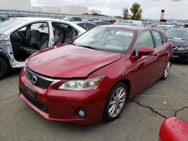 LEXUS CT 200 2011 with VIN JTHKD5BH0B2033597 - Photo from auction