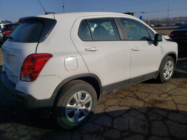 Photo 3 from auction – 2016 CHEVROLET TRAX LS with VIN 3GNCJKSB0GL253604