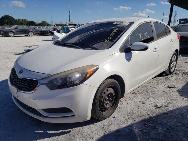 KIA FORTE LX 2016 with VIN KNAFK4A64G5604269 - Photo from auction