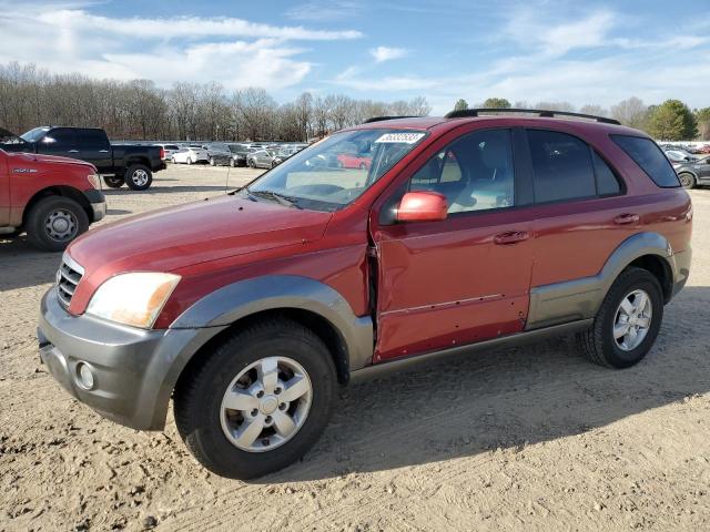KIA SORENTO EX 2008 with VIN KNDJD736385789244 - Photo from auction