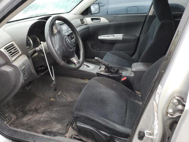 Photo 7 from auction – 2008 SUBARU IMPREZA 2. with VIN JF1GE61618H523326