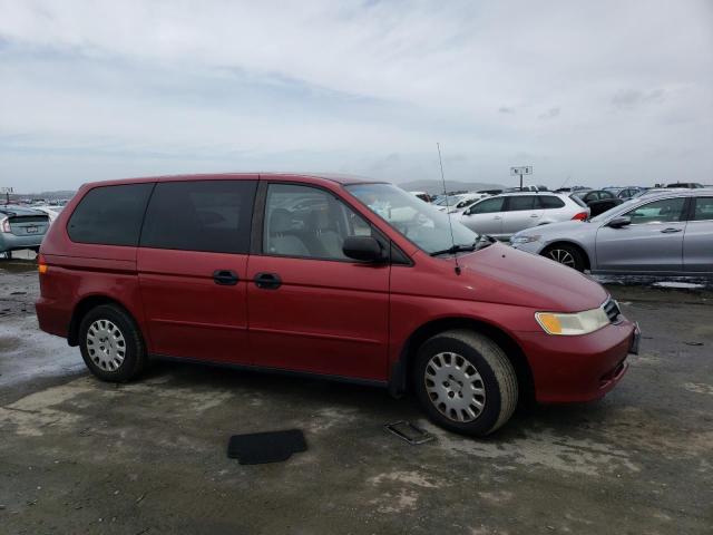 Photo 4 from auction – 2002 HONDA ODYSSEY LX with VIN 5FNRL18582B057801
