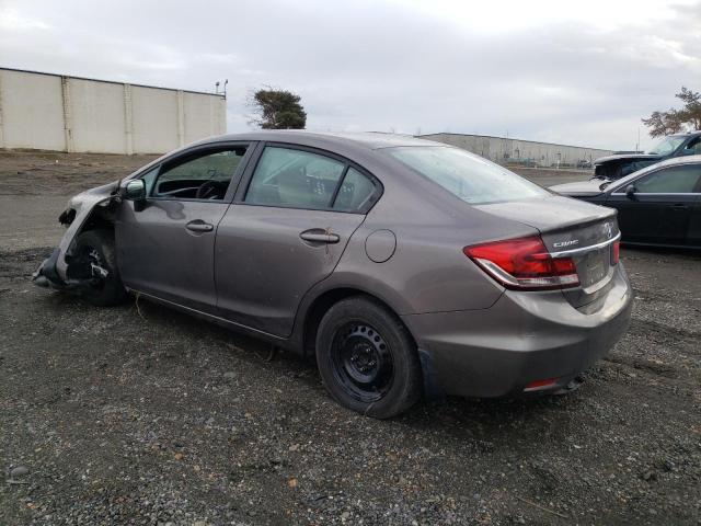 Photo 2 from auction – 2014 HONDA CIVIC LX with VIN 19XFB2F57EE241698