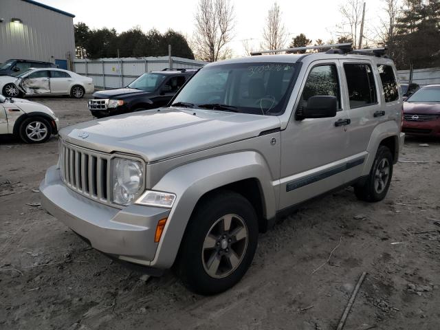 Photo 1 from auction – 2008 JEEP LIBERTY with VIN 1J8GN28K98W229604