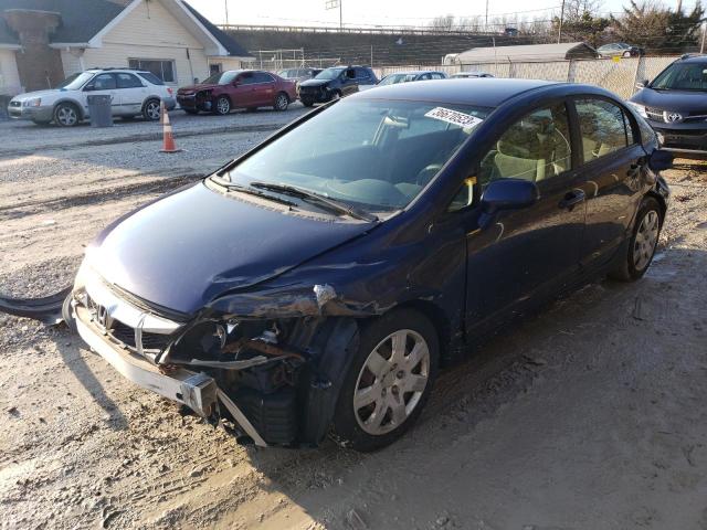 Photo 1 from auction – 2009 HONDA CIVIC LX with VIN 19XFA16519E022772