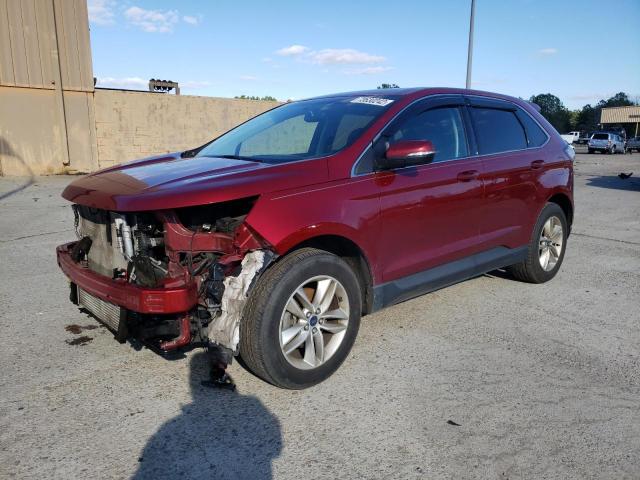 FORD EDGE SEL 2017 with VIN 2FMPK3J91HBB86774 - Photo from auction