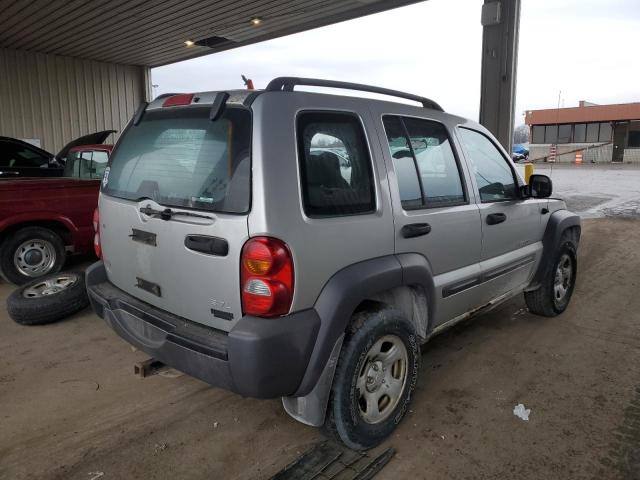 Photo 3 from auction – 2003 JEEP LIBERTY SP with VIN 1J4GL48K73W619029